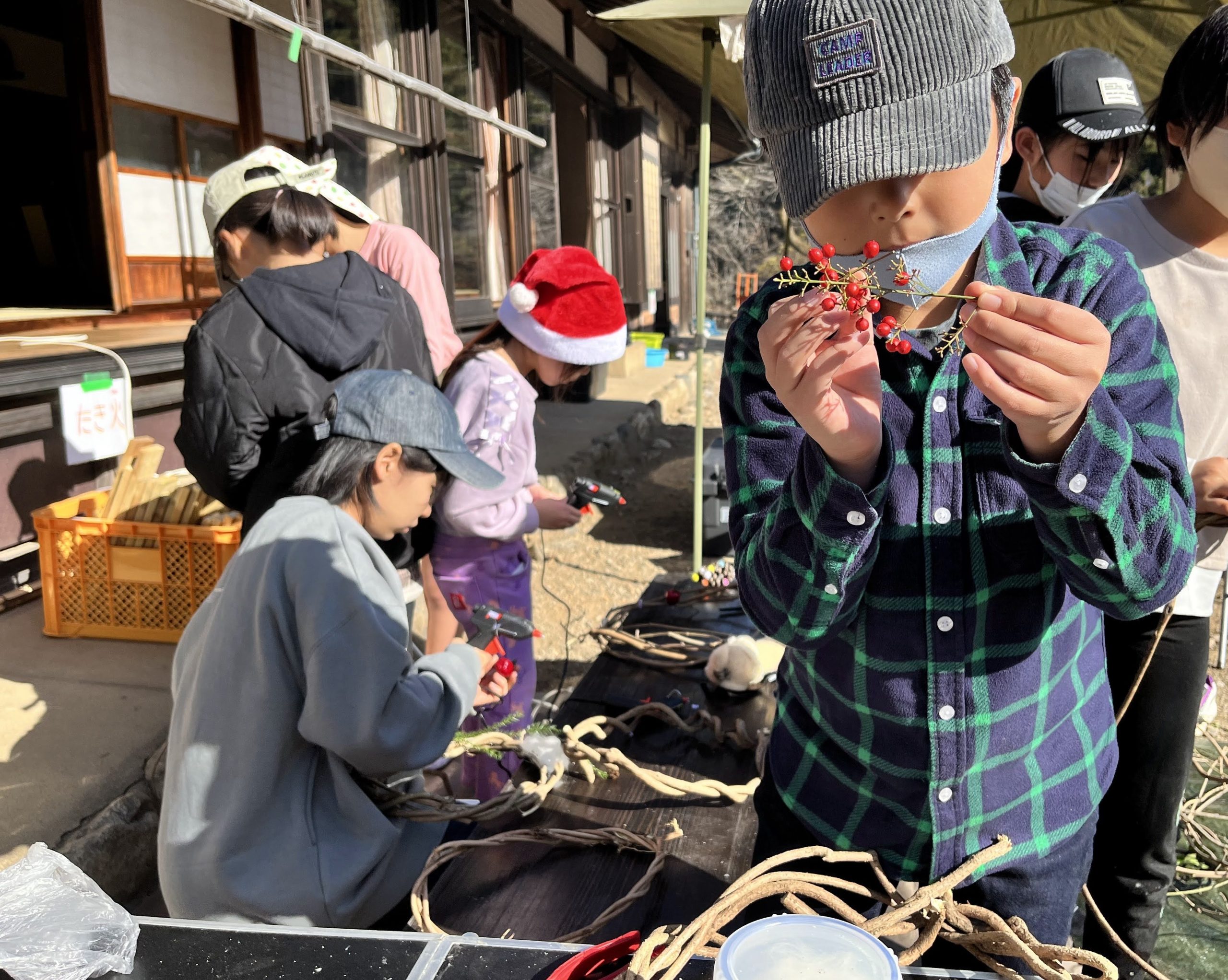 【日帰りキャンプ】12/14(日)休日自然がっこう【埼玉県飯能市】